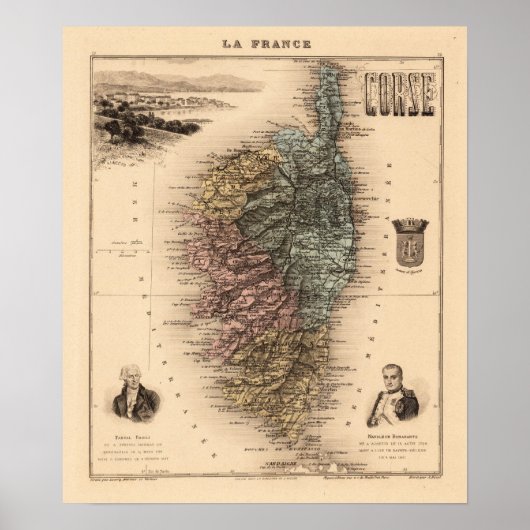 Corsica Poster (Voorkant)