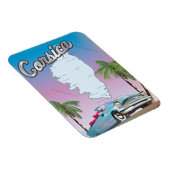 Corsica-reisposter Magneet (Rechterzijde)