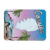 Corsica-reisposter Magneet (Horizontaal)