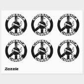 Corsica Ronde Sticker (Vel)
