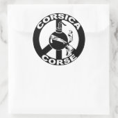 Corsica Ronde Sticker (Tas)