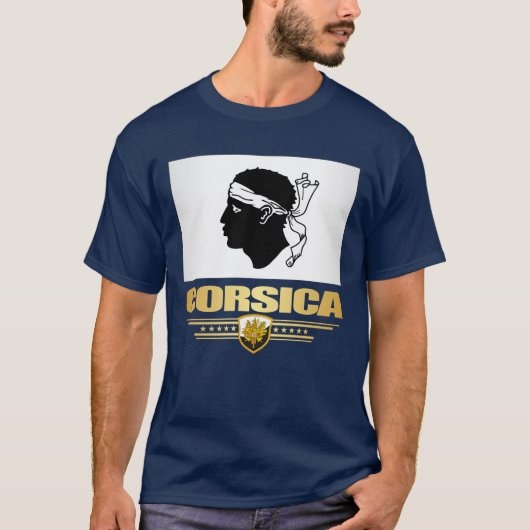 Corsica T-shirt (Voorkant)