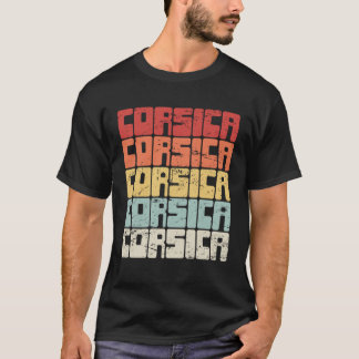 Corsica Vacation Mediterranean Sea Corsica T-shirt