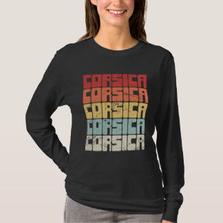 Corsica Vacation Mediterranean Sea Corsica T-shirt