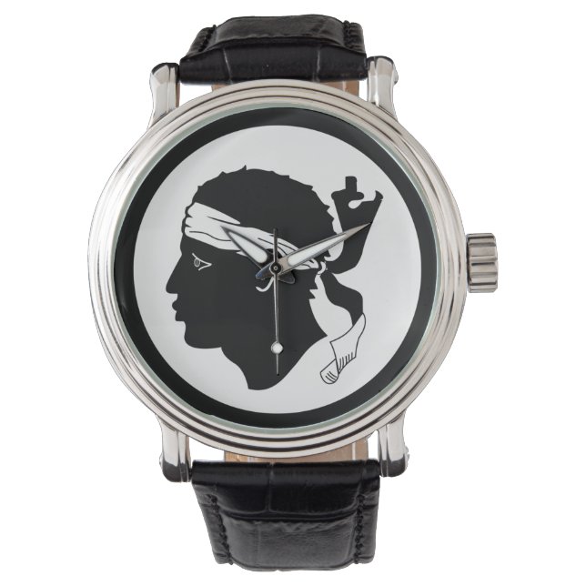 Corsica vlag eWatch Horloge (Voorkant)