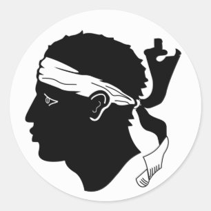 Corsica vlag Sticker