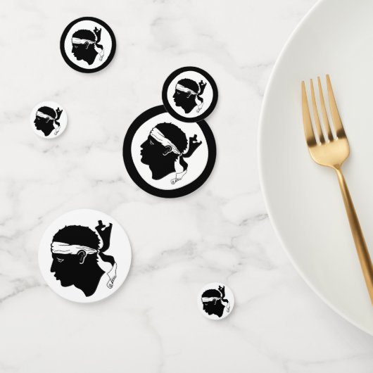 Corsica vlaggentafel Confetti (Groep)