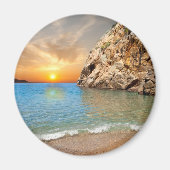 Corsicaans landschap magneet (Voorkant)