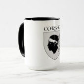 Corsicaanse blason mok (Voorkant links)