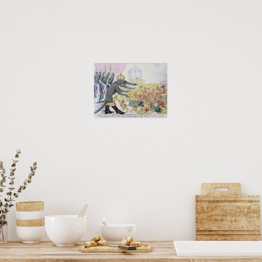 Corsicaanse krokodil poster (Keuken)