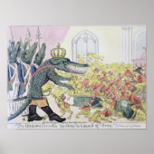 Corsicaanse krokodil poster (Voorkant)