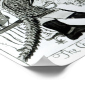 Corsicaanse krokodil poster (Hoek)