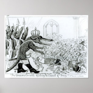 Corsicaanse krokodil poster
