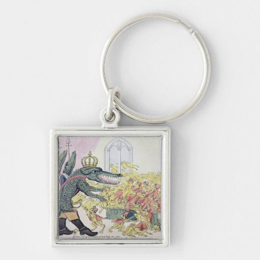 Corsicaanse krokodil sleutelhanger (Voorkant)