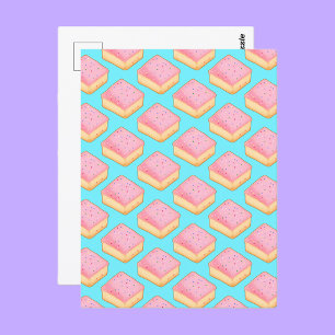 Cortadillo Mexicaans Roze Pan Dulce Cake Briefkaart