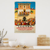 Corteo festa della Vendemmia, Lugano, reisposter Poster (Keuken)