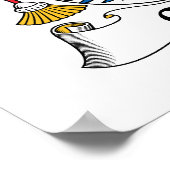 Cortes Family Crest Poster (Hoek)