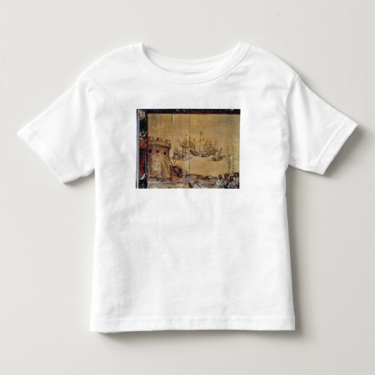 Cortes sails for Mexico, 1518 Kinder Shirts (Voorkant)