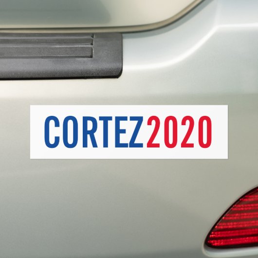 CORTEZ 2020 BUMPERSTICKER (Op auto)