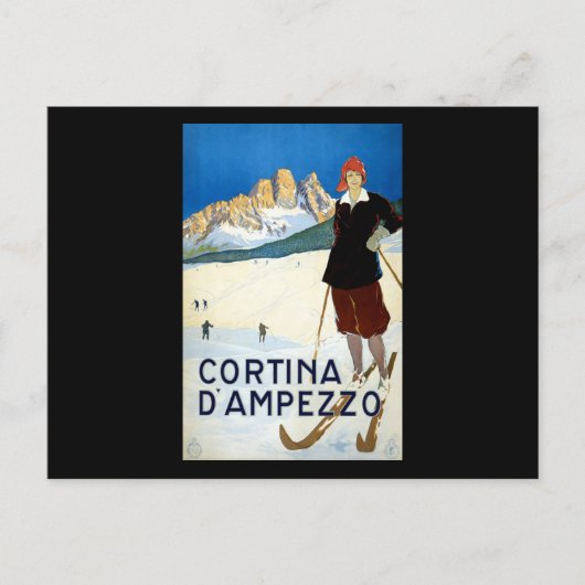 Cortina D'ampezzo Briefkaart (Voorkant)