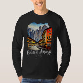 Cortina d'Ampezzo Dolomiti Painting Cortina d'Ampe T-shirt (Voorkant)