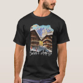 Cortina d'Ampezzo Dolomiti Painting Cortina d'Ampe T-shirt (Voorkant)