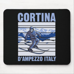 Cortina D'ampezzo Italië Skiën  Muismat