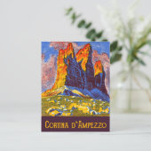 Cortina d'Ampezzo Mountains, Italië Briefkaart (Staand voorkant)