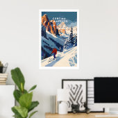 Cortina d'Ampezzo Reisposter - Italië 1 Poster (Thuiskantoor)