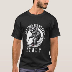 Cortina d'Ampezzo Skigebied Italiaanse Alpen Skiën T-shirt