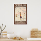 Cortina D'Ampezzo Val Gardena Bardonecchia Poster (Keuken)