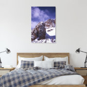 Cortina D'ampezzo Winter Holiday Card Canvas Afdruk (Insitu (Slaapkamer))