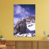 Cortina D'ampezzo Winter Holiday Card Canvas Afdruk (Insitu (Woonkamer))