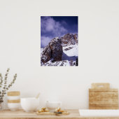 Cortina D'ampezzo Winter Holiday Card Poster (Keuken)