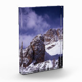 Cortina D'ampezzo Winter Holiday Card Poster Fotoblokken (Links)