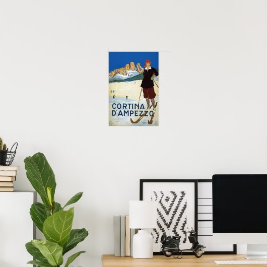 Cortina D'Amprezzo Poster (Thuiskantoor)