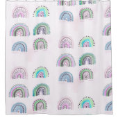 Cortina de Baño Escandinava Arcoíris Douchegordijn (Voorkant)
