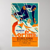 Cortina, Dolomiti Poster (Voorkant)