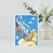Cortina Italië — vintage-reis Briefkaart (Staand voorkant)