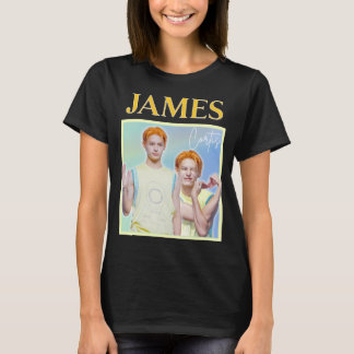 Cortis James Duo Portret Kunstwerk met nadruk op C T-shirt