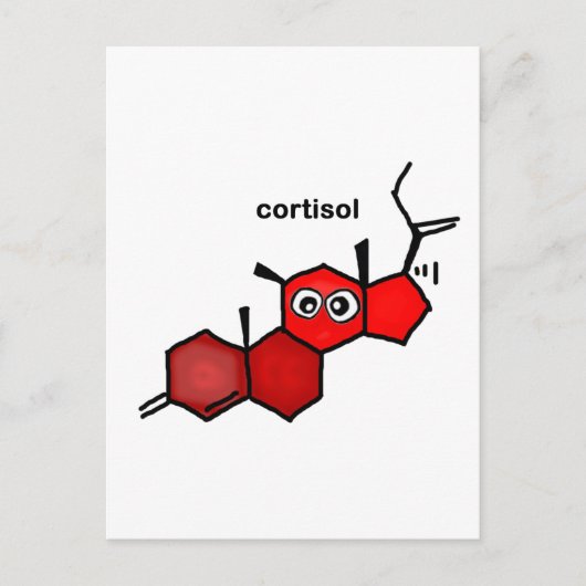 Cortisol Briefkaart (Voorkant)