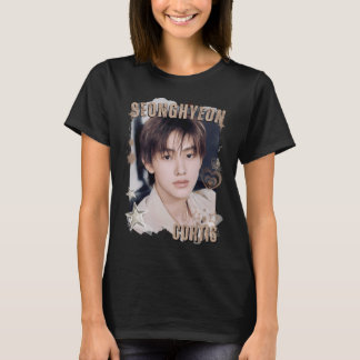 CORTISs Seonghyeon Kpop Jongensgroep Zwart en Wit  T-shirt