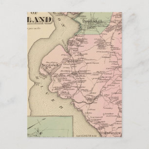 Cortland, Croton Landing, New York Briefkaart