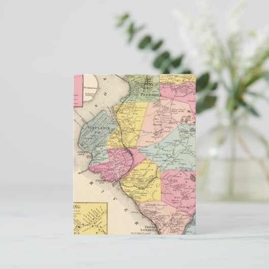 Cortlandt, stad briefkaart (Staand voorkant)