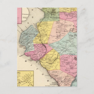 Cortlandt, stad briefkaart