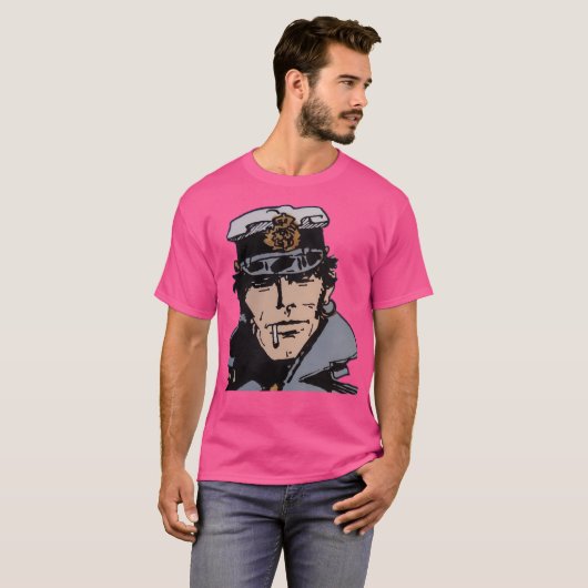 Corto Maltese T-shirt (Voorkant volledig)