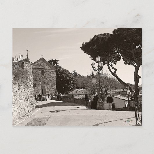Cortona Italië Toscane Briefkaart (Voorkant)