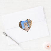 Cortona. Italië. Toscane Hart Sticker (Envelop)