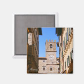 Cortona. Italië. Toscane Magneet (Voorkant / Achterkant)