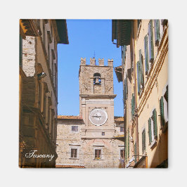 Cortona. Italië. Toscane Magneet